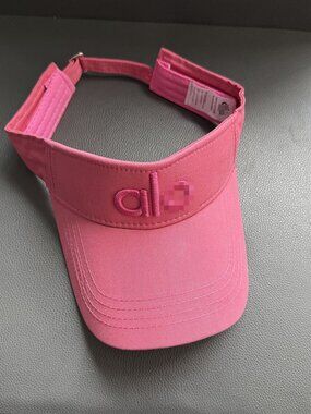ALO Yoga Pink Visor Hat